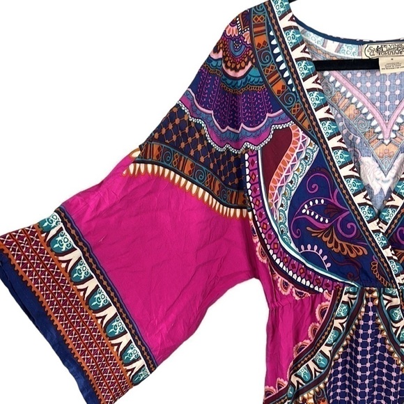 Flying Tomato Boho Maxi Dress Size S - Picture 7 of 11